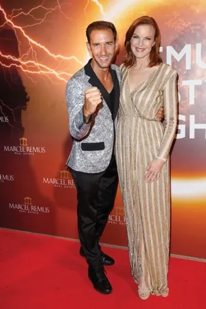 Marcel Remus and Marcia Cross 