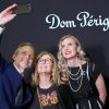 Ekkehart Cordes, Alexa Agnelli, Senior Communication Manager Moet Hennessy Deutschland und Svetlana Dorofeeva