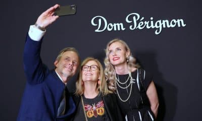 Ekkehart Cordes, Alexa Agnelli, Senior Communication Manager Moet Hennessy Deutschland und Svetlana Dorofeeva