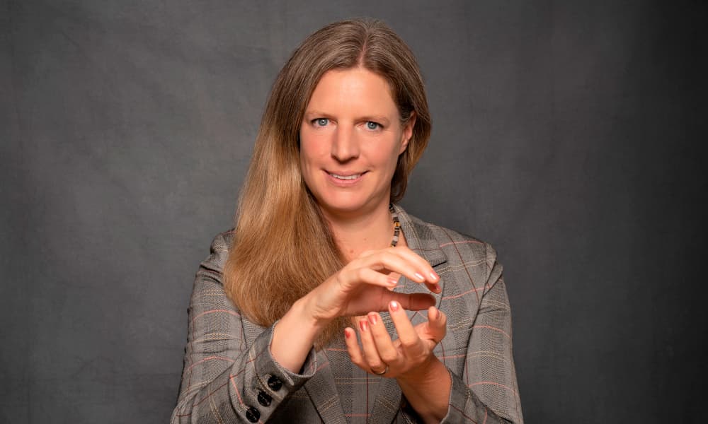Daniela Landgraf ist Bühnenprofi.