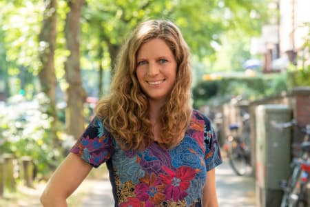 Daniela Landgraf ist sicher auf der Bühne.