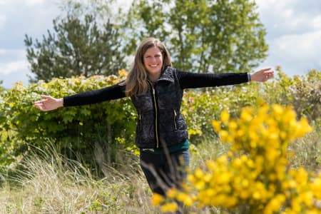 Daniela Landgraf hat es trotz Tourette-Syndrom geschafft.