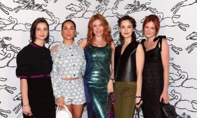 Sie feiern auf der Uni-Party: Lisa-Marie Koroll, Gizem Emre, Palina Rojinski, Emilia Schuele und Lea van Acken.