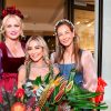 Sie feiern den neuen Store: Franziska Knuppe, Kinga Mathe und Sandy Meyer-Wölden.