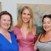Dreiklang der Kunst: Kerstin Schreyer, Anja von Keyserlingk, Michaela Aschberger.