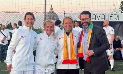 Carmen Höfflin, Julia Simic, Friederike „Fritzi“ Kromp und Marc Peine.