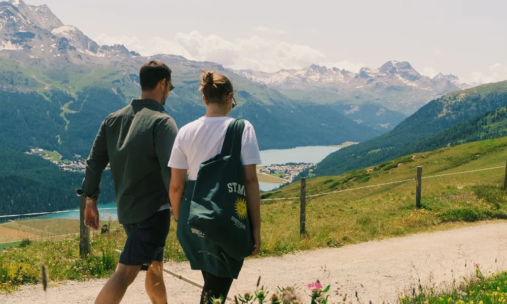 St. Moritz im Sommer