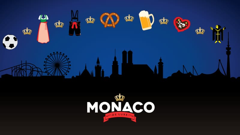 Monaco Du Luxe München blaues Bild