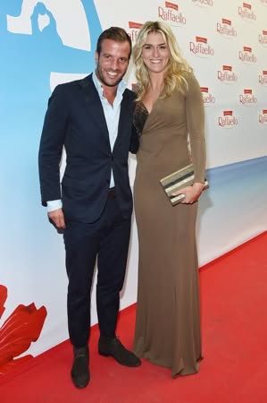 Rafael van der Vaart mit Freundin Estavana Polman