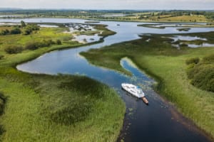 Hausboot Irland über den Lough Boderg. ©Holger Leue, Tourism Ireland