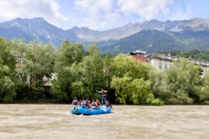 Rafting-Tour auf dem Inn ©AREA 47, Christoph Nösig