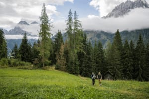 Wandern Waldkapelle, Sexten Tourismus ©Harald Wisthaler