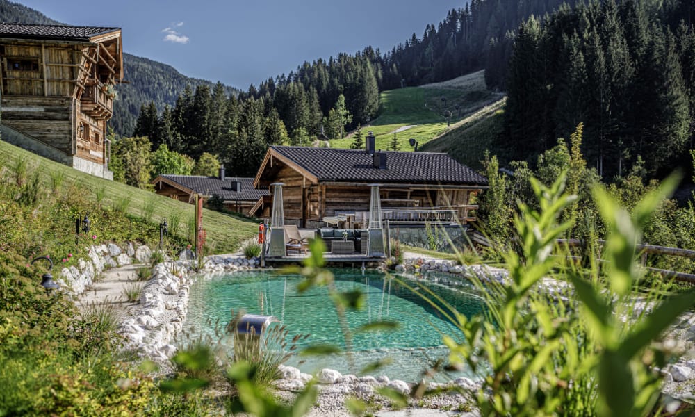 Bergdorf Prechtlgut Naturteich ©Bergdorf Prechtlgut