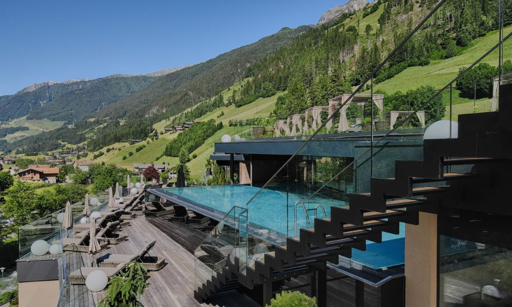 Atemberaubender Rundblick aus dem Sky Garden ©Wellnessresort Amonti & Lunaris