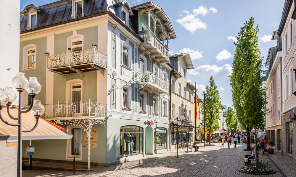 Fußgängerzone Bad Reichenhall © Bad Reichenhall Tourismus & Stadtmarketing